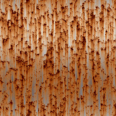 Seamless rusty metal pattern  
