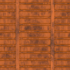 Seamless rusty bulkhead metal pattern  