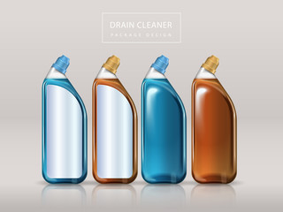 Drain cleaner package design