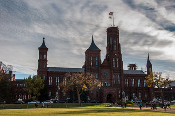 Smithsonian Institution Building on the National Mall, Washington D.C.