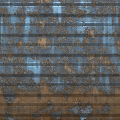 Seamless rusty bulkhead metal pattern  