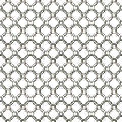 Fototapeta premium Seamless pattern of ring armour scale 