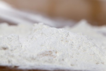Fototapeta na wymiar flour in a heap