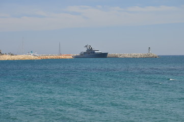 The Limassol Marina in Cyprus.