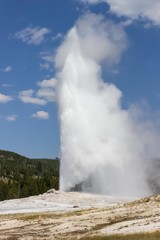 Old Faithful Geyser - Yellowstone National Park Wyoming, United States