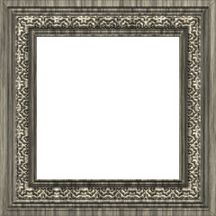 Square  wooden frame with ornament