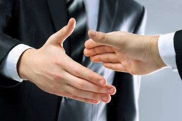 Photo of handshake of business partners