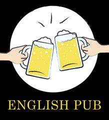 English Pub Means English Tavern Or Bar