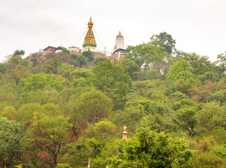 View of Swayambhunath Stupa,Kathmandu