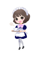 ウエイトレス 給仕