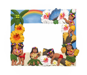 Hawaiian style frame