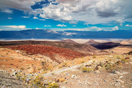 Landscape at Death Valley National Park, California.