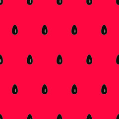 Seamless background with watermelon pulp, vector. © Darya