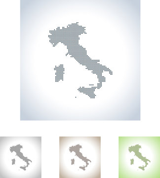 map of Italy
