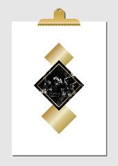 Geometric Shapes Poster