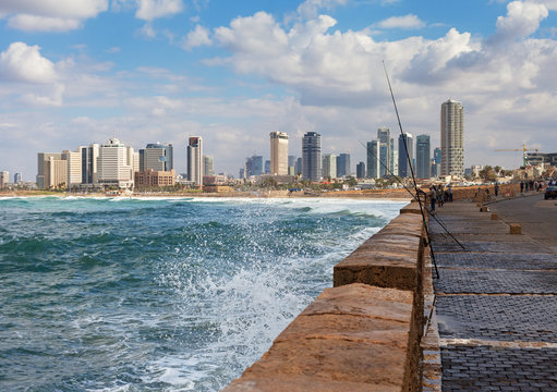 View to the Tel-Aviv.