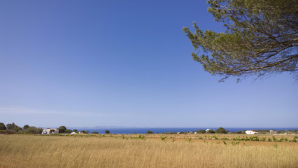 Obraz premium Hocheben La Mola, Formentera, Spanien