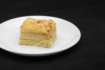 cake on a plate