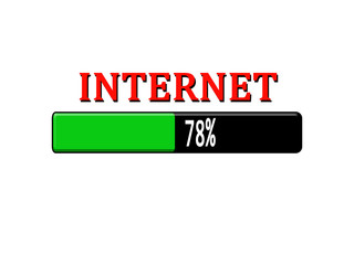 Internet Ladebalken