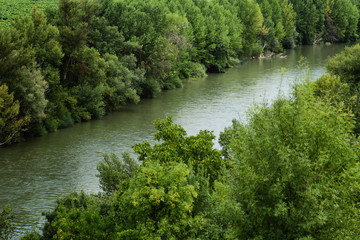 Fototapeta na wymiar Río Ebro