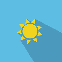 Sun Icon Vector illustration