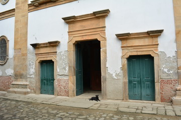 Igreja Matriz em Paraty, Rio de Janeiro, Brasil