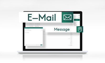 E-mail Global Communications Connection Social Networking Concep