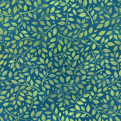 branches with leaves background
