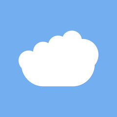 Cloud flat icon
