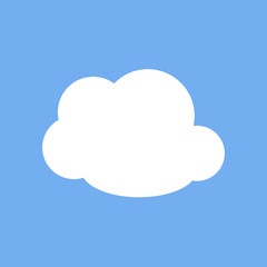 Cloud flat icon