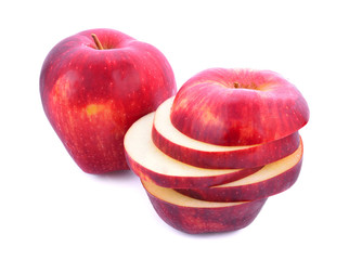 Red ripe apple
