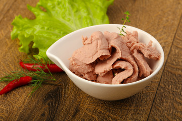 Liver pie
