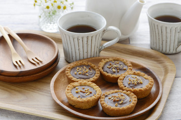チョコタルト　チョコレートタルト　手作り