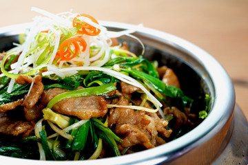 Chinese Spring Onion Beef