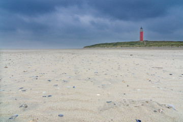 Lighthouse and beach