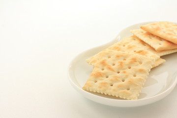 biscuit on dish