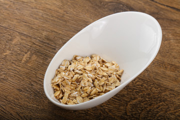 Raw oatmeal