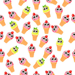 illustration of ice cream