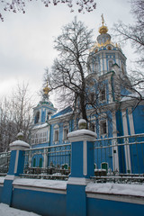 Obraz premium Никольско-Архангельский храм