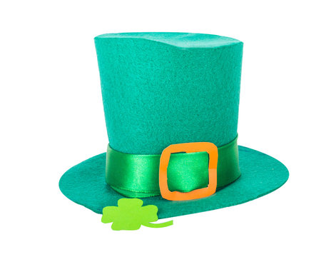St Patrick's Day concept with shamrock