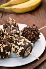 Fruit dessert frozen banana