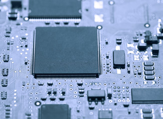 Fototapeta premium Circuit board background