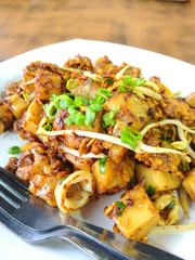 Fried Rice Cake