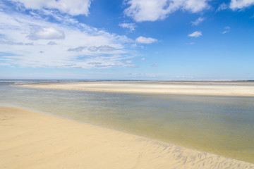 Water channel and Dunes in the Tavares beach