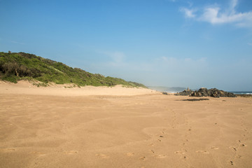 Coastal Seascape on South African North Coast
