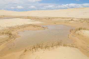 Dunes in Tavare city