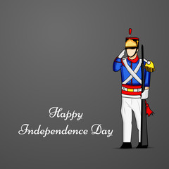 Illustration of elements for brazil Independence Day