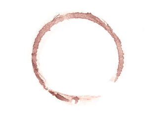 stain of coffee or tea