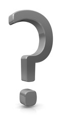 Question mark spot 3d v3-1 grey