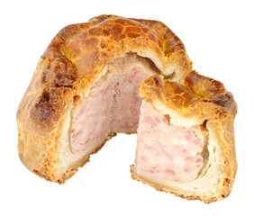 Rustic Handmade Savoury Pork Pie